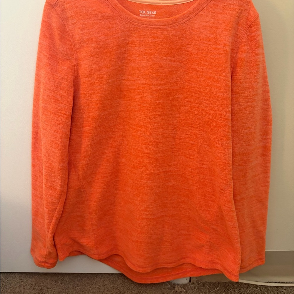 Tek Gear Vibrant Orange Pullover